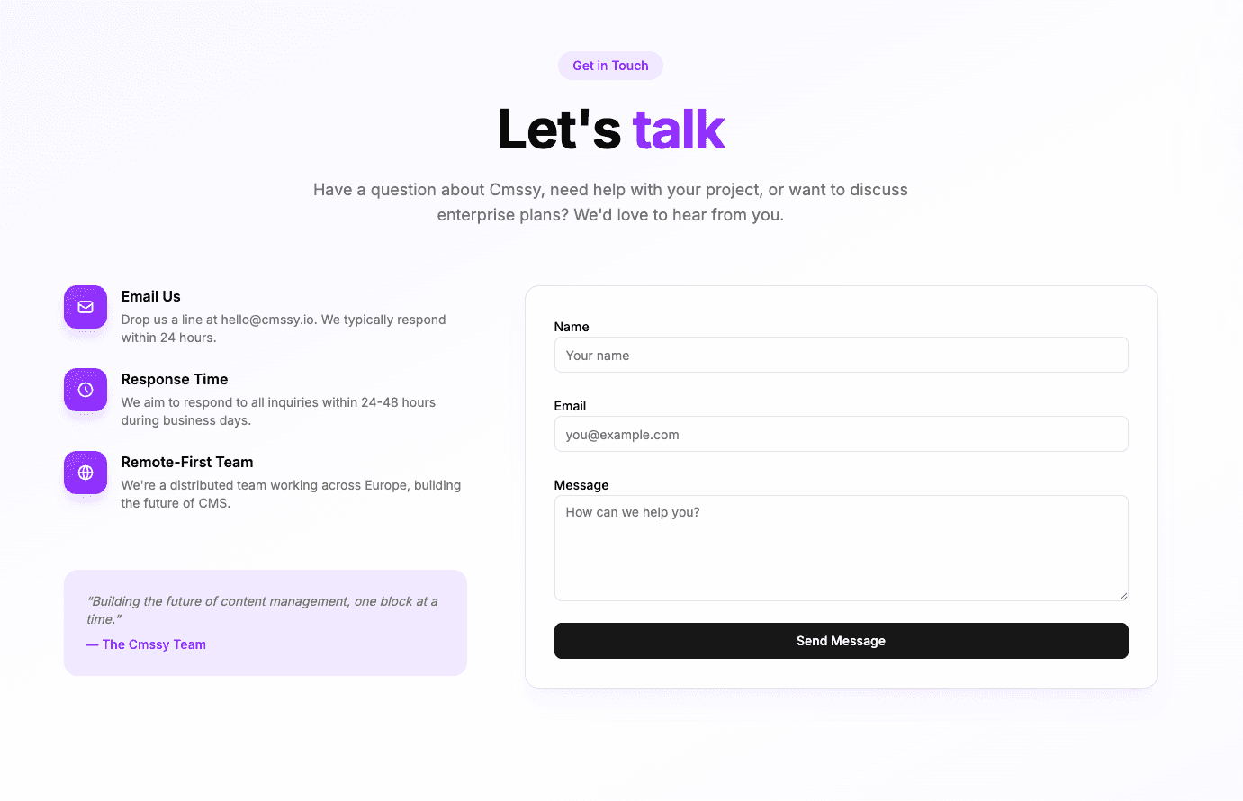 Comment créer un formulaire de contact